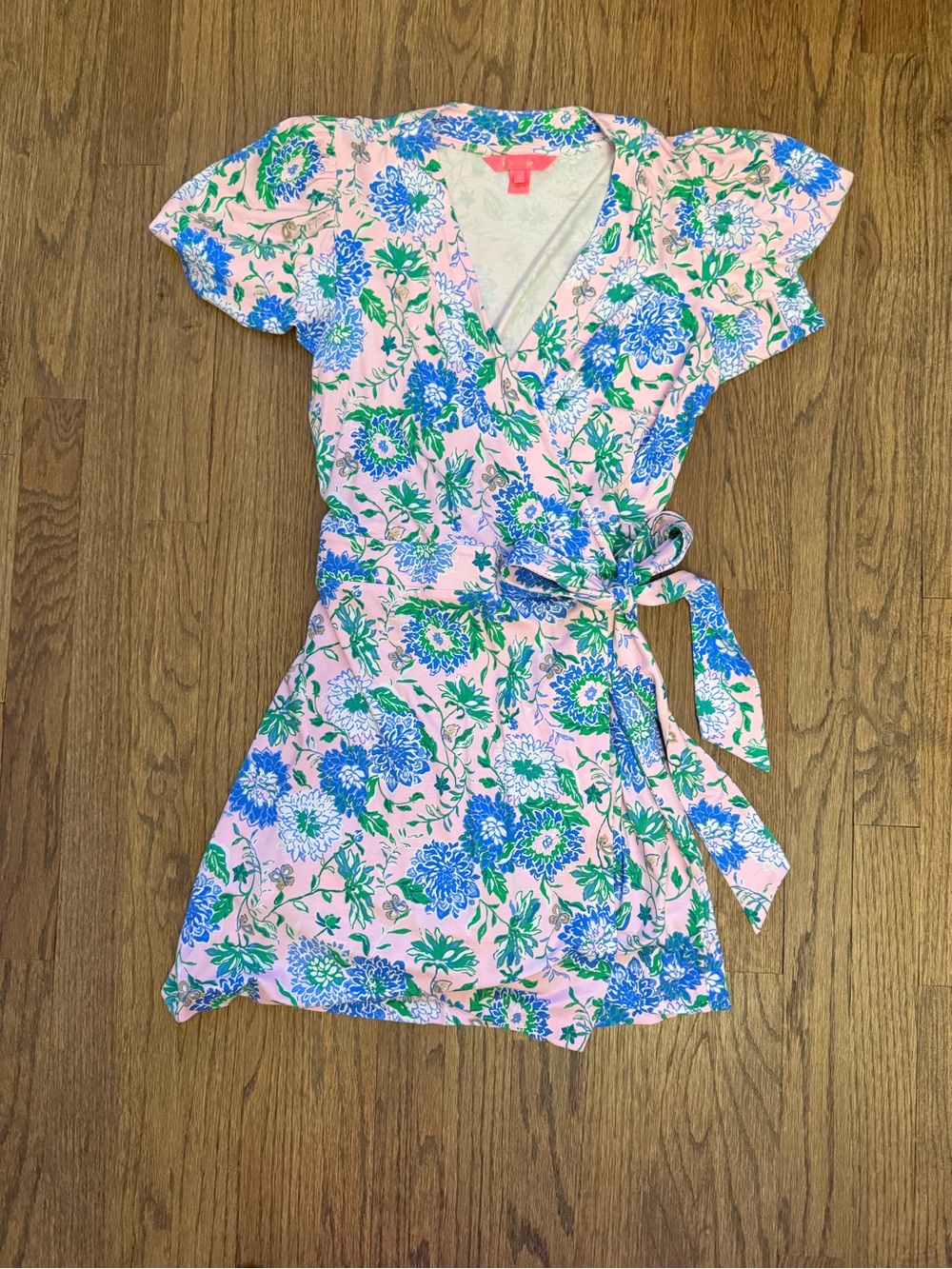 Lilly Pulitzer Sailynn “Rumor Has It” Wrap Romper